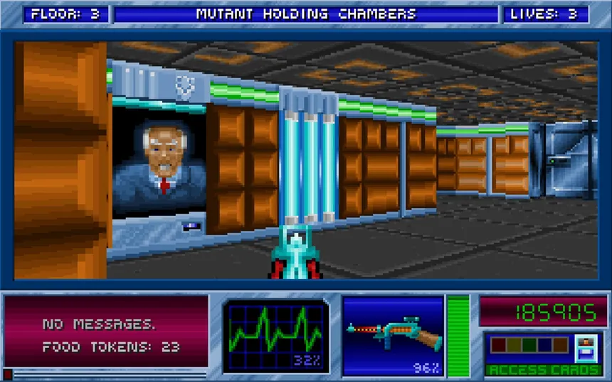 Скриншот 4 к игре Blake Stone: Aliens of Gold