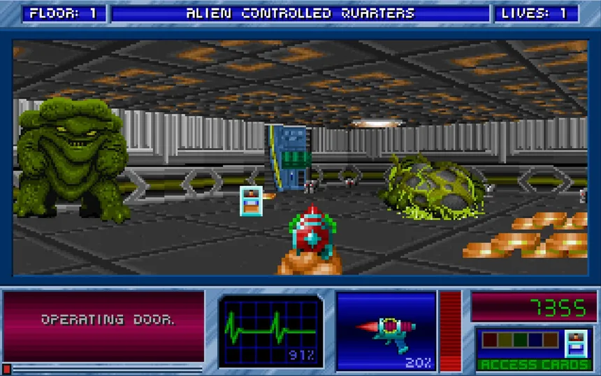 Скриншот 7 к игре Blake Stone: Aliens of Gold
