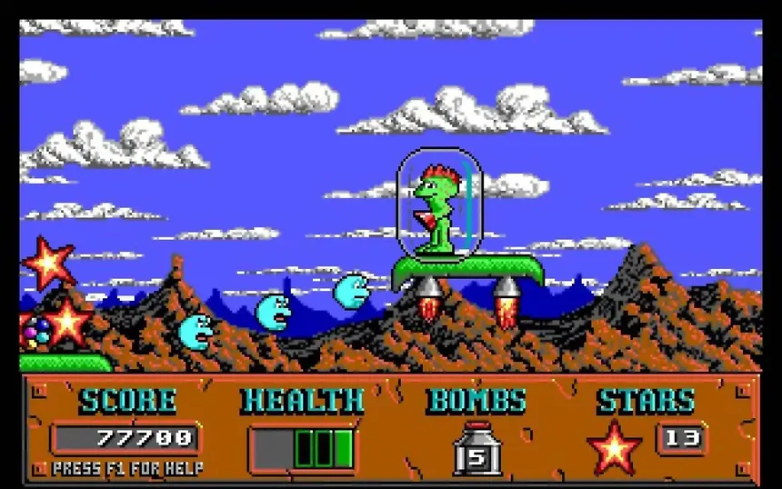 Скриншот 1 к игре Cosmo's Cosmic Adventure