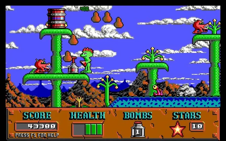 Скриншот 3 к игре Cosmo's Cosmic Adventure