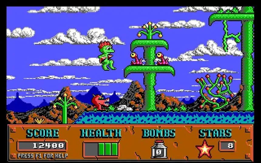Скриншот 4 к игре Cosmo's Cosmic Adventure