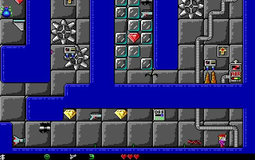 Скриншот 1 к игре Crystal Caves