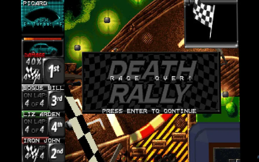 Скриншот 8 к игре Death Rally (Classic)