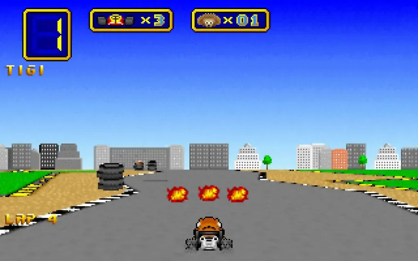 Скриншот 1 к игре Wacky Wheels