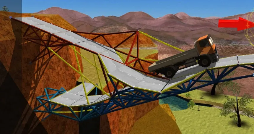 Скриншот 3 к игре 3d Bridges