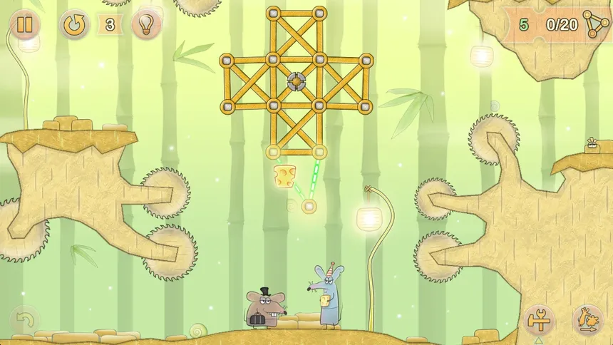 Скриншот 2 к игре Tiny Bridge: Ratventure