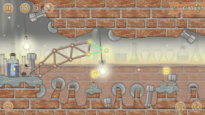 Скриншот 4 к игре Tiny Bridge: Ratventure