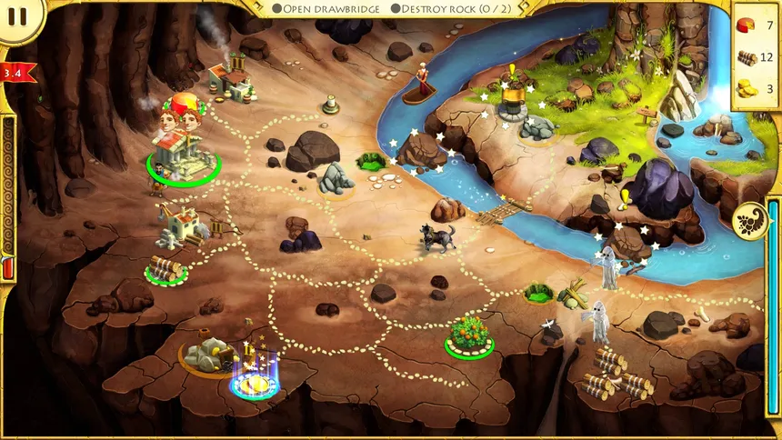 Скриншот 1 к игре 12 Labours of Hercules II: The Cretan Bull