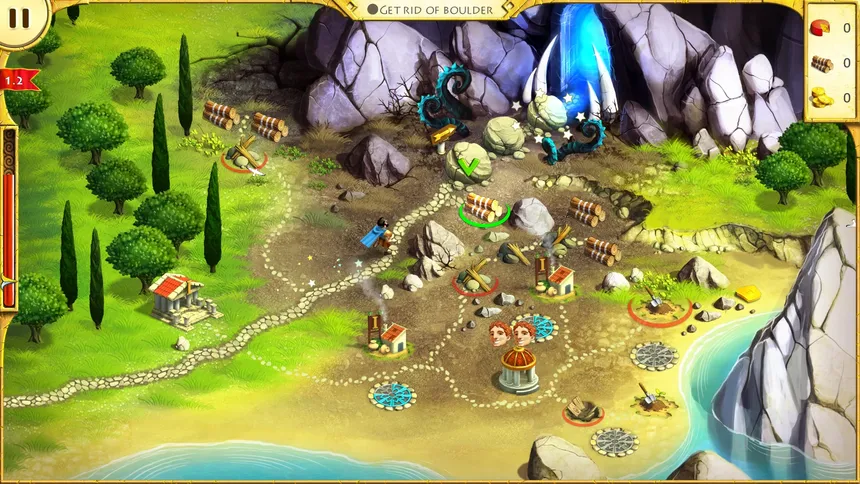 Скриншот 2 к игре 12 Labours of Hercules II: The Cretan Bull
