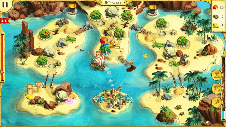 Скриншот 3 к игре 12 Labours of Hercules II: The Cretan Bull