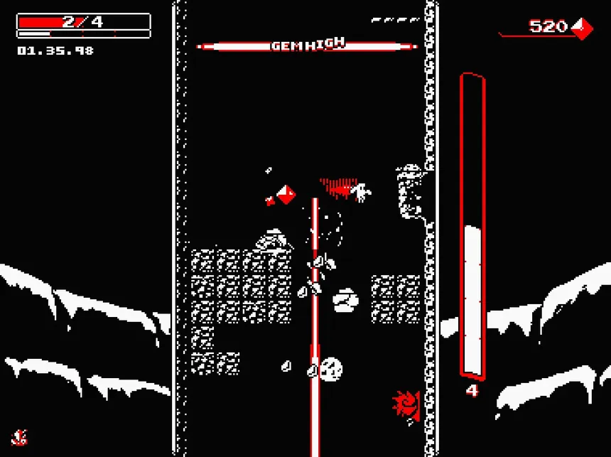 Скриншот 2 к игре Downwell