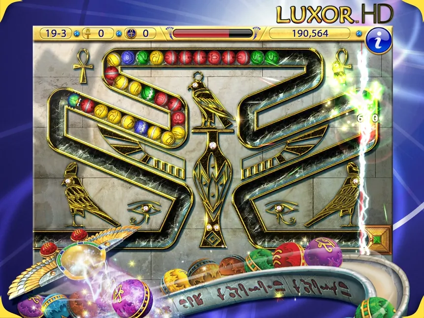 Скриншот 4 к игре Luxor HD