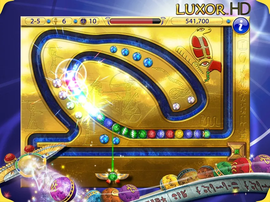 Скриншот 5 к игре Luxor HD