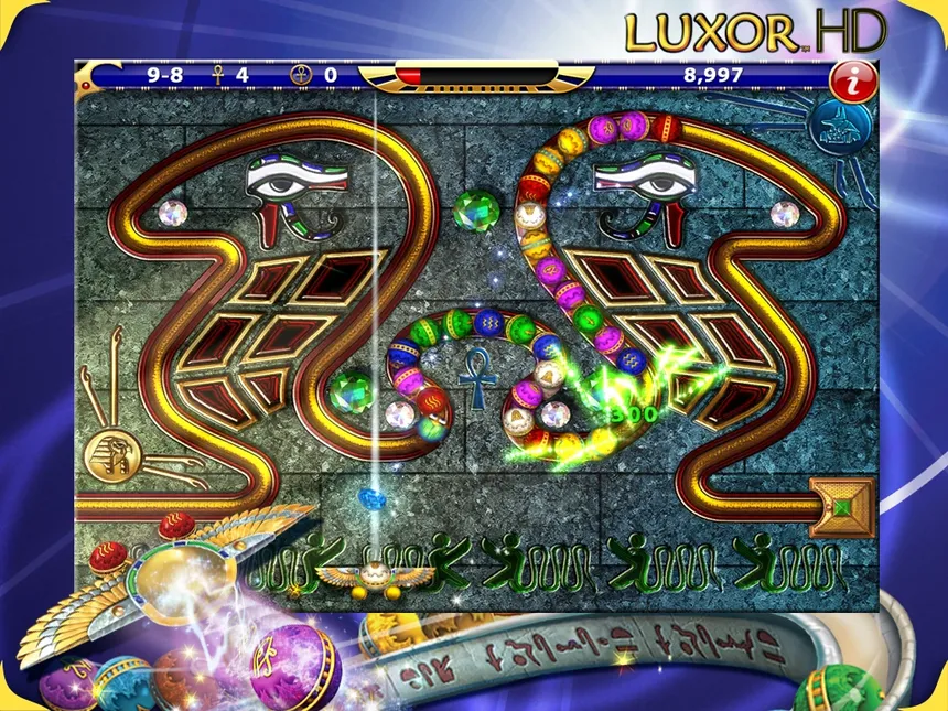 Скриншот 6 к игре Luxor HD