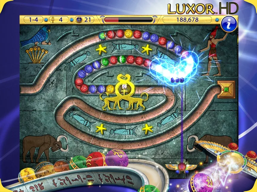 Скриншот 8 к игре Luxor HD