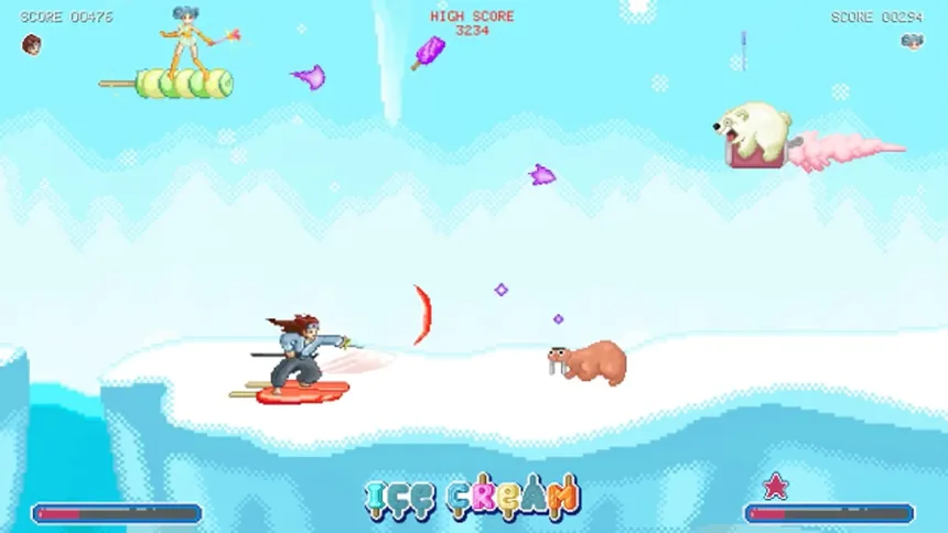 Скриншот 5 к игре Ice Cream Surfer
