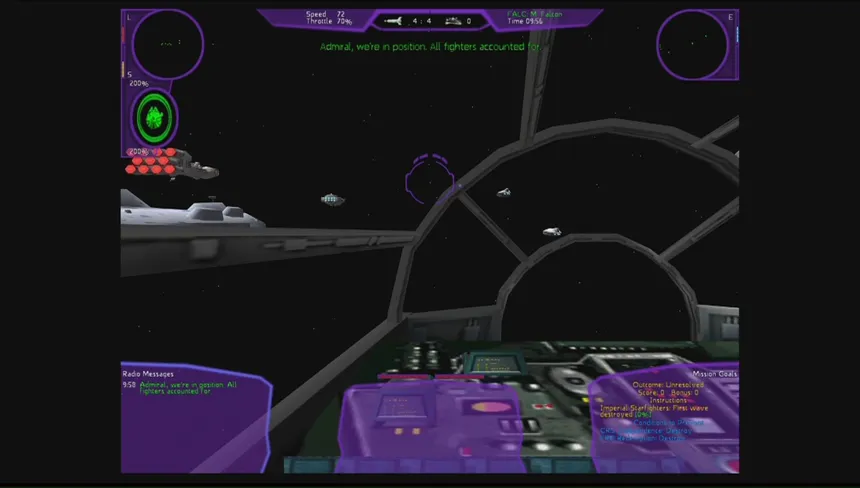 Скриншот 4 к игре STAR WARS - X-Wing Alliance