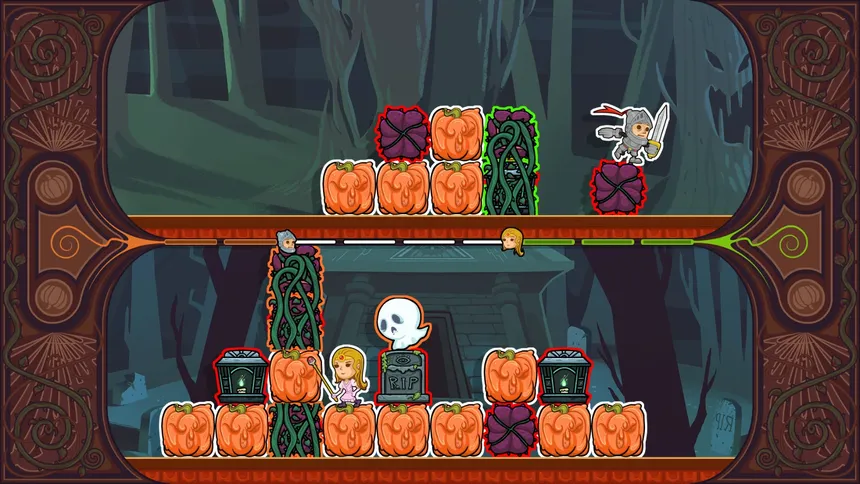 Скриншот 4 к игре Knight & Damsel