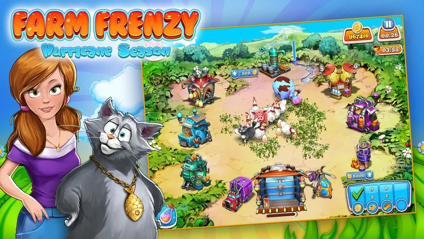 Скриншот 1 к игре Farm Frenzy: Hurricane Season