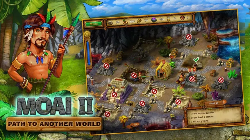 Скриншот 2 к игре MOAI 2: Path to Another World