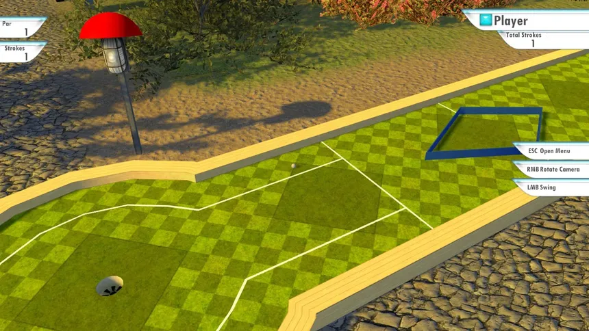 Скриншот 1 к игре 3D MiniGolf