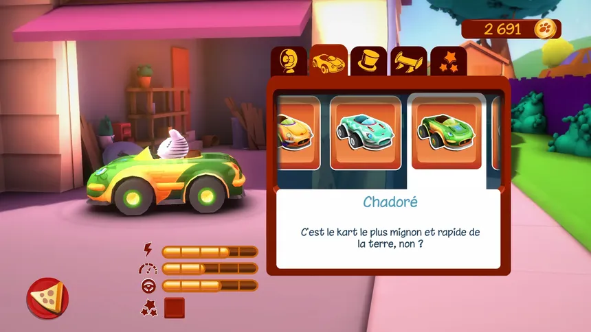 Скриншот 2 к игре Garfield Kart