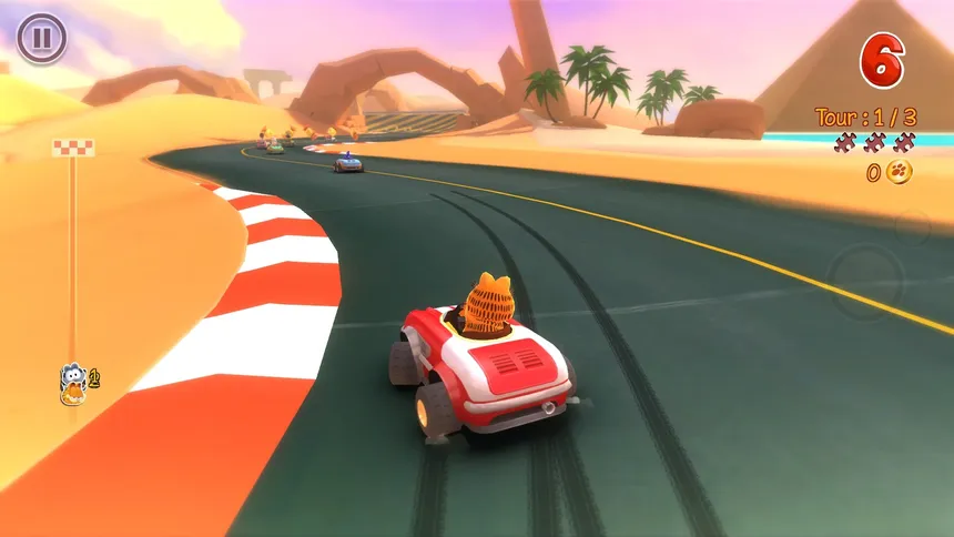 Скриншот 4 к игре Garfield Kart