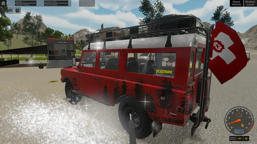 Скриншот 3 к игре D Series OFF ROAD Driving Simulation