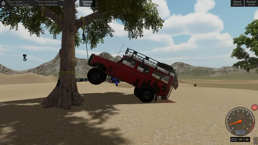 Скриншот 6 к игре D Series OFF ROAD Driving Simulation