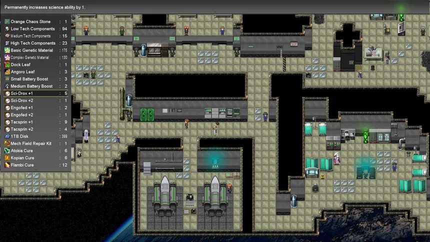 Скриншот 1 к игре STAR-BOX: RPG Adventures in Space