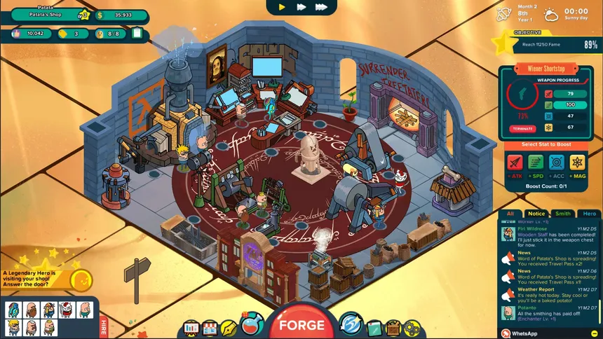 Скриншот 3 к игре Holy Potatoes! A Weapon Shop?!