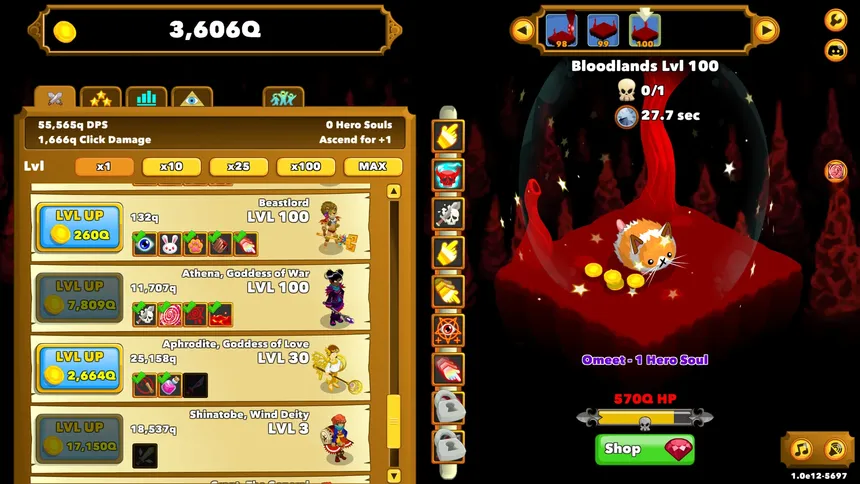 Скриншот 8 к игре Clicker Heroes