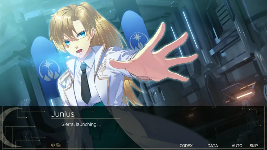Скриншот 1 к игре Sierra Ops - Space Strategy Visual Novel