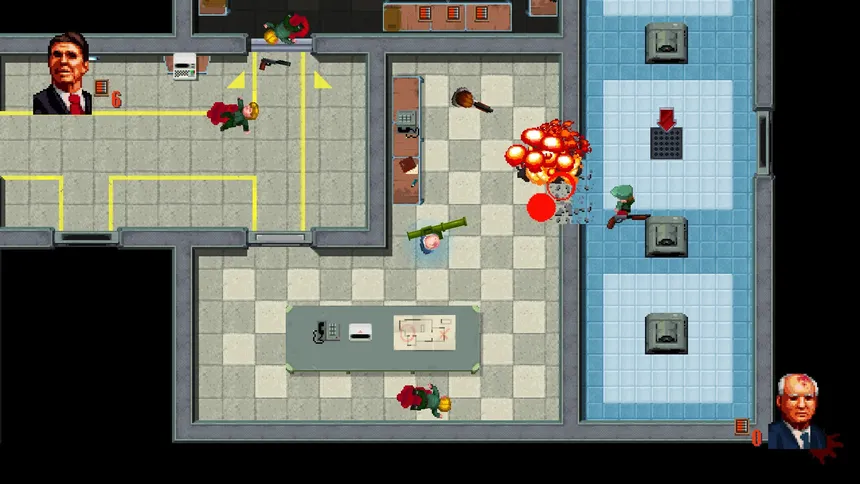 Скриншот 4 к игре Reagan Gorbachev