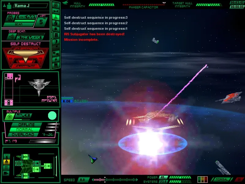 Скриншот 2 к игре Star Trek: Starfleet Command Gold Edition
