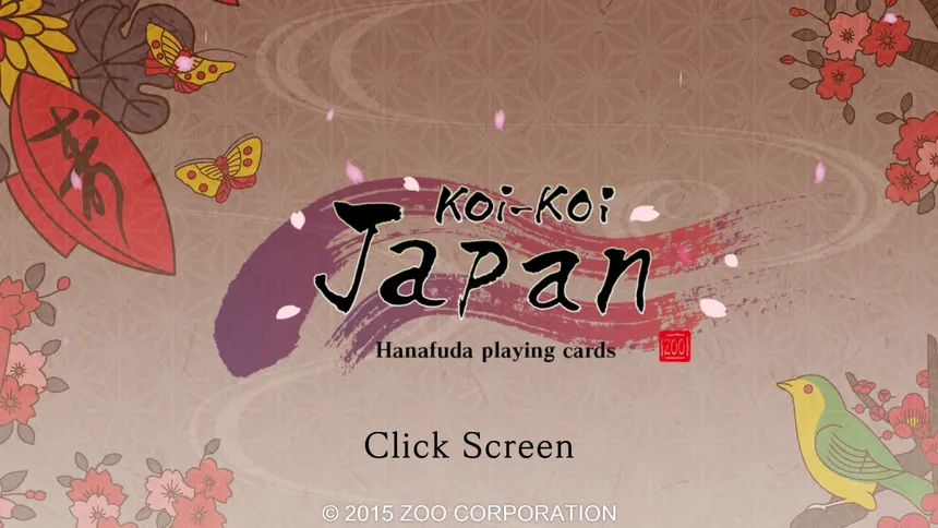 Скриншот 5 к игре Koi-Koi Japan [Hanafuda playing cards]