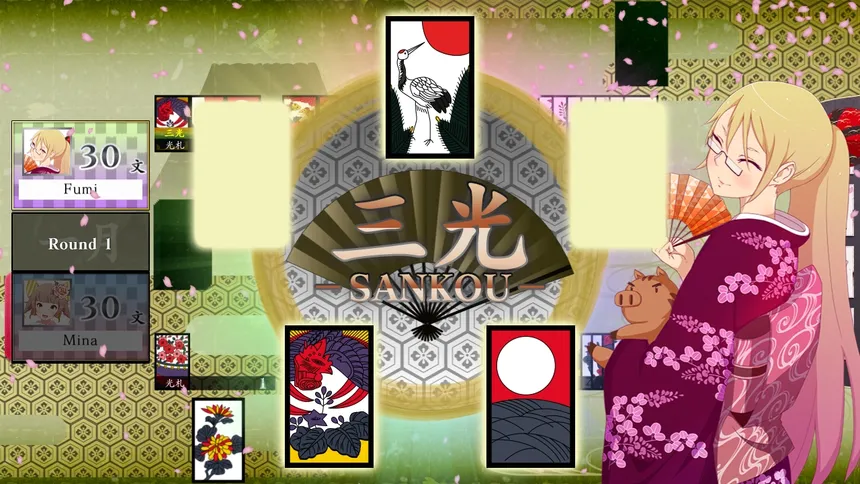 Скриншот 12 к игре Koi-Koi Japan [Hanafuda playing cards]