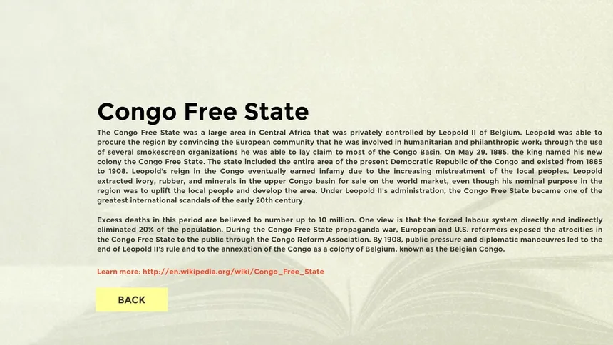 Скриншот 7 к игре Unheard Screams - King Leopold II's Rule Over The Congo