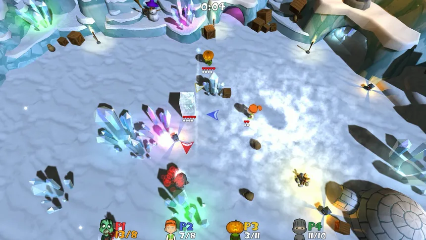 Скриншот 4 к игре Super Snow Fight