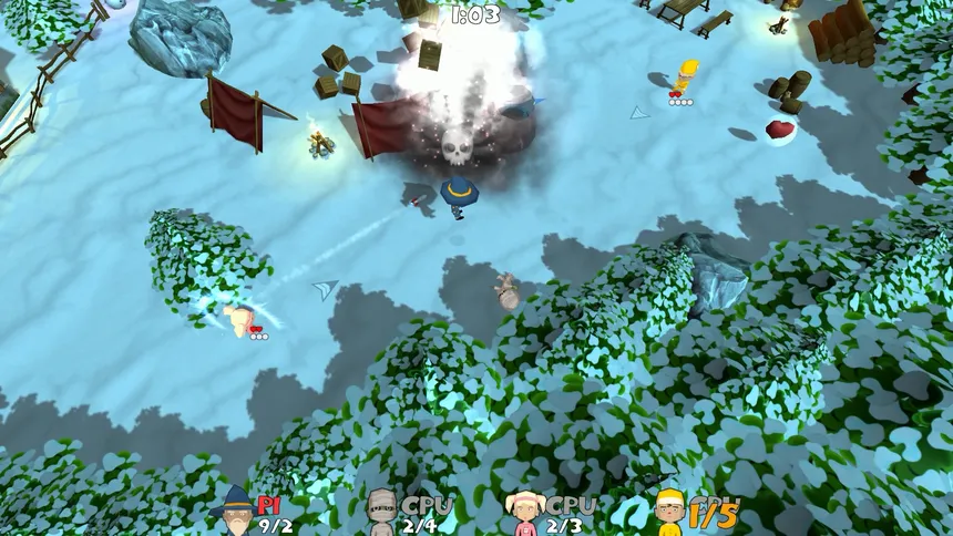 Скриншот 7 к игре Super Snow Fight