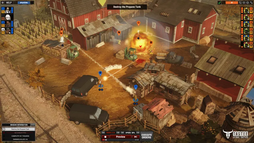 Скриншот 9 к игре TASTEE: Lethal Tactics