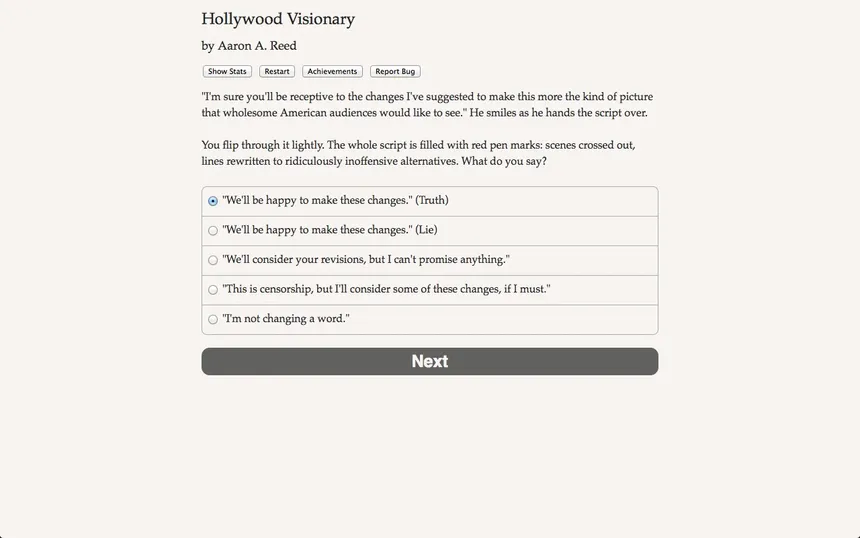 Скриншот 3 к игре Hollywood Visionary