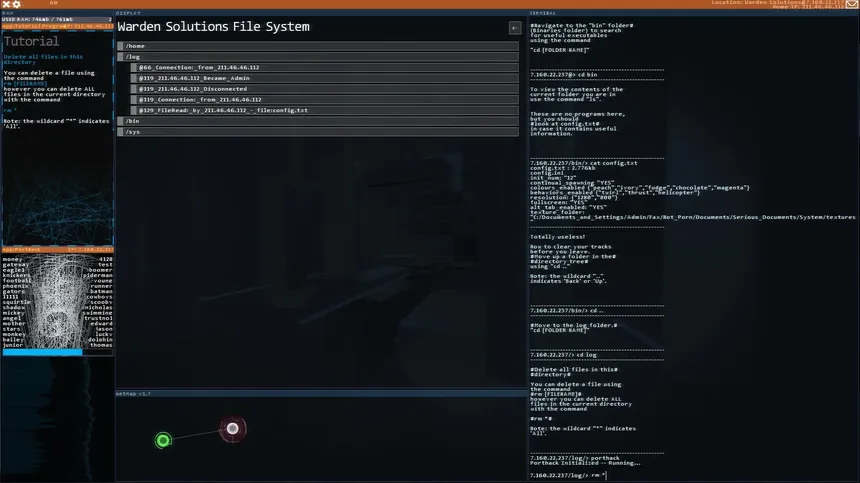 Скриншот 3 к игре Hacknet