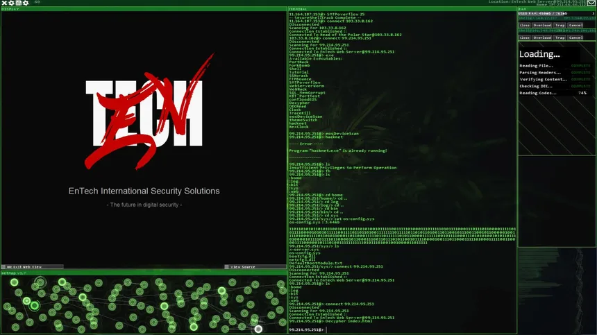 Скриншот 4 к игре Hacknet