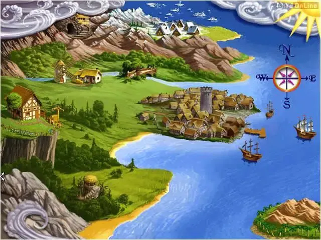 Скриншот 1 к игре Gilbert Goodmate and the Mushroom of Phungoria
