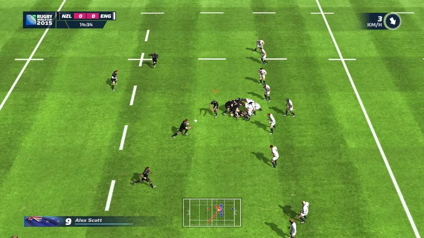 Скриншот 2 к игре Rugby World Cup 2015