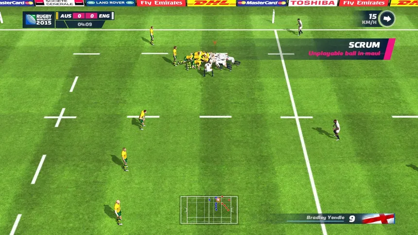 Скриншот 4 к игре Rugby World Cup 2015