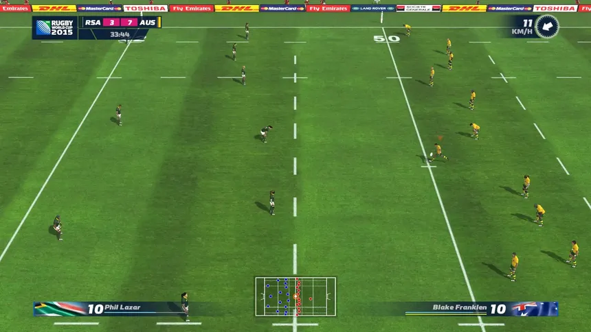 Скриншот 6 к игре Rugby World Cup 2015