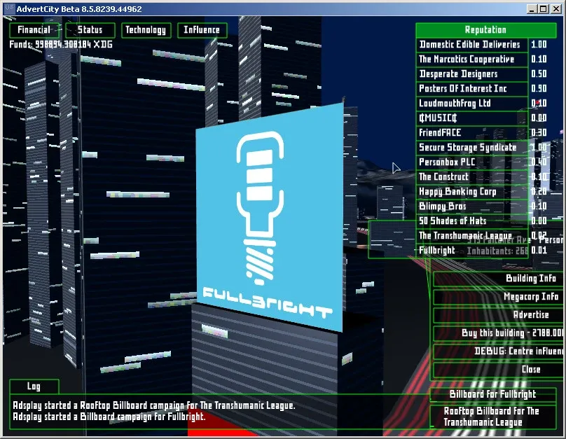 Скриншот 5 к игре AdvertCity