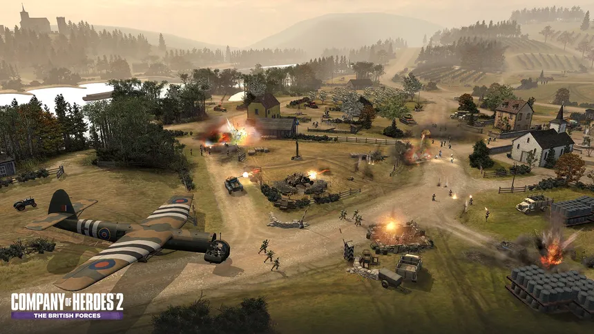 Скриншот 1 к игре Company of Heroes 2 - The British Forces